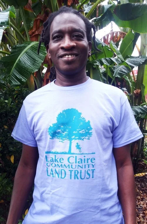 Adult Land Trust Logo T Shirt Lake Claire Community Land Trust